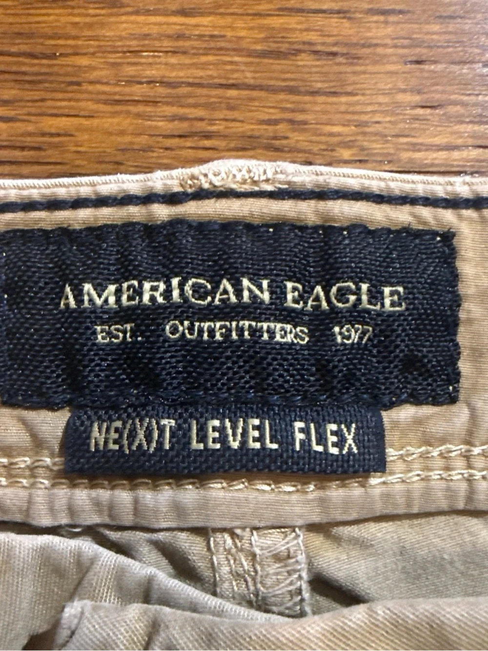 American Eagle Outfitters Tan Flat Front‎ Men’s Shorts